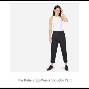 Everlane GoWeave Slouchy Pant in Black